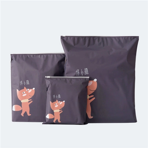 eTya Cute New PVC  Zipper 3pcs /set Packing Cubes Bag Case Pouch Luggage Packing Organizers Wash