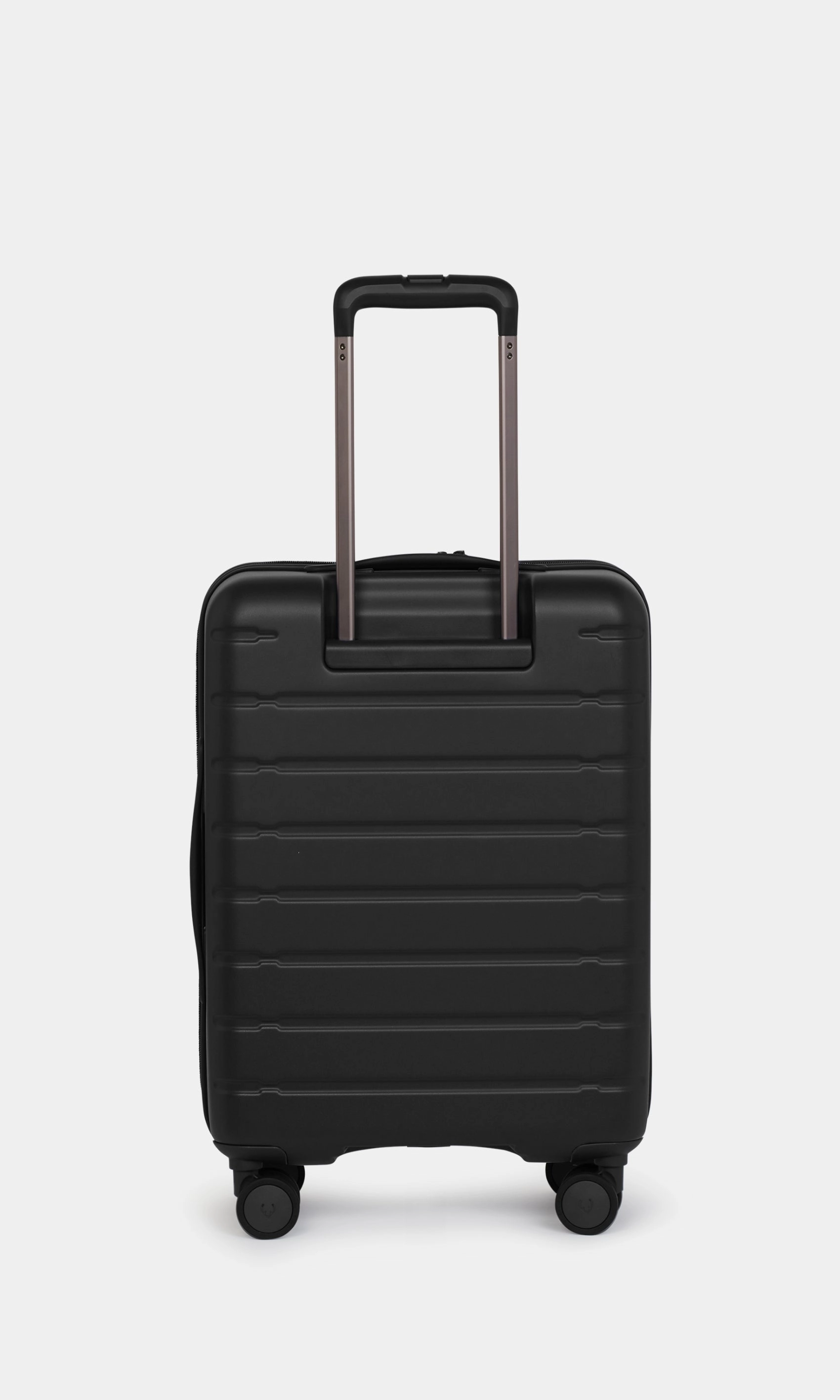 Expandable Carry-on Luggage in Midnight Black - Stamford 2.0