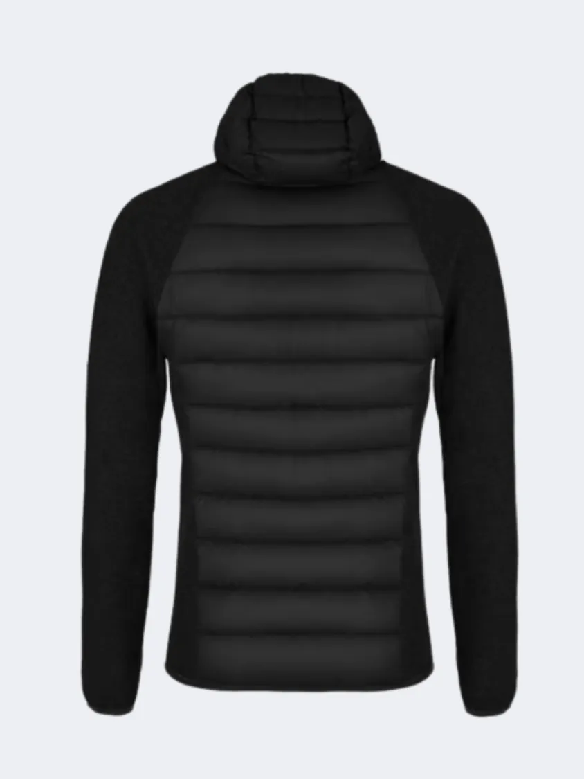 Purchase authentic Salewa Fanes Sarner Down Hybrid Men Hiking Jacket Blackout here, 100% authentic and high quality guarantee!