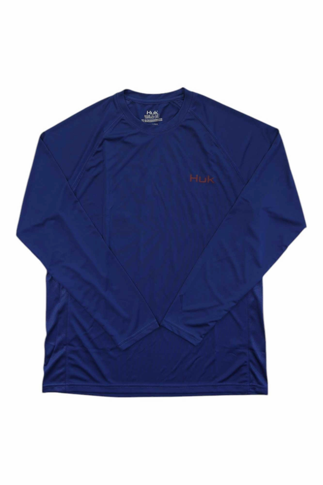 66-69%off Cheap Explore Huk Mens KC Flag Fish Pursuit Top Fashionable Style discount sale, buy more and save more, best quality for you.