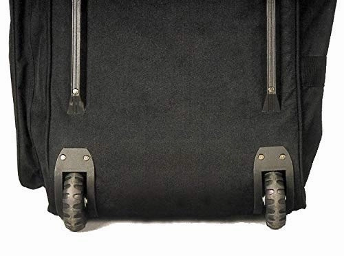 Explorer Luggage Travel Gear Duffel Bag, Black, 22"