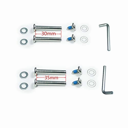 F-ber Luggage Suitcase Wheels Replacement Kit 50mm x 18mm with ABEC 608zz Inline Outdoor Skate Replacement Wheels, One Set of (2) Wheels (OD:50 W:18 ID:6 Axles:35)