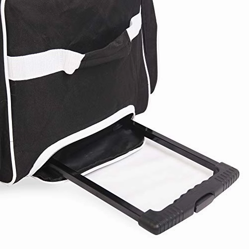 Fila 30" 8-Pocket Rolling Duffel, Black One Size