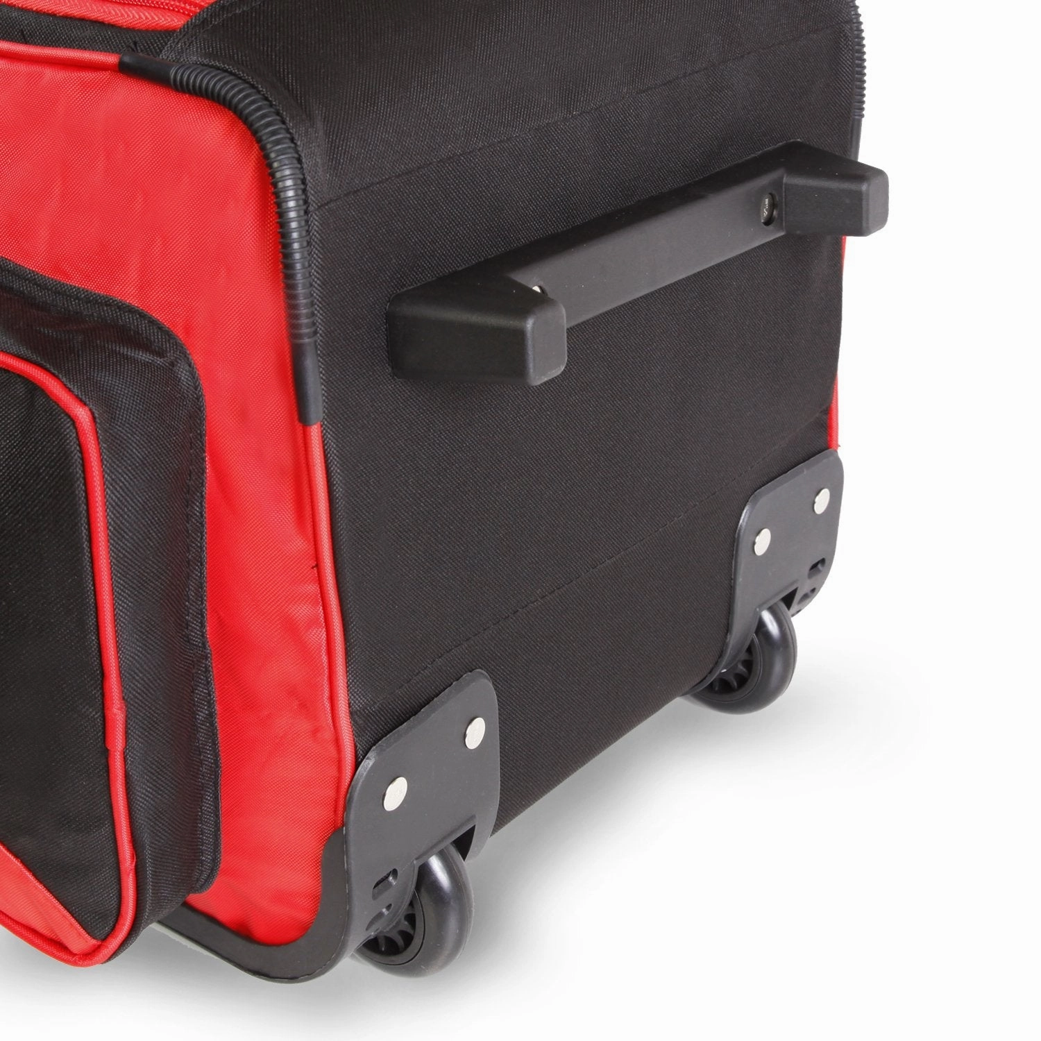 Fila 32" Large Lightweight Rolling Duffel Bag, Red, One Size