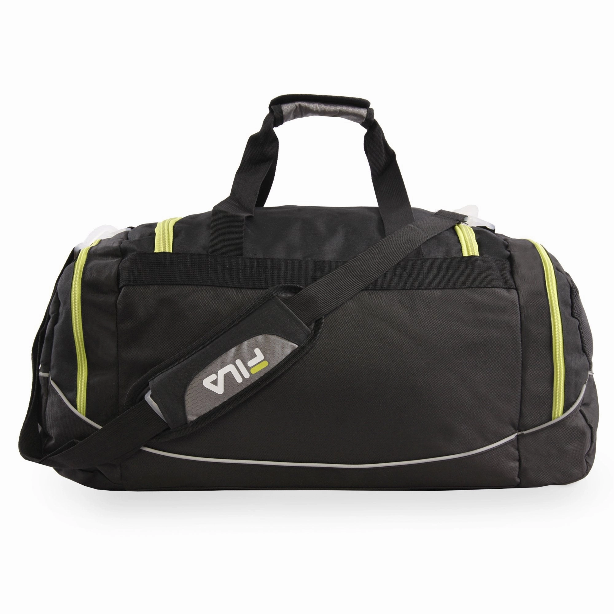 Fila Donlon Small Travel Gym Sport Duffel Bag, Neon Lime