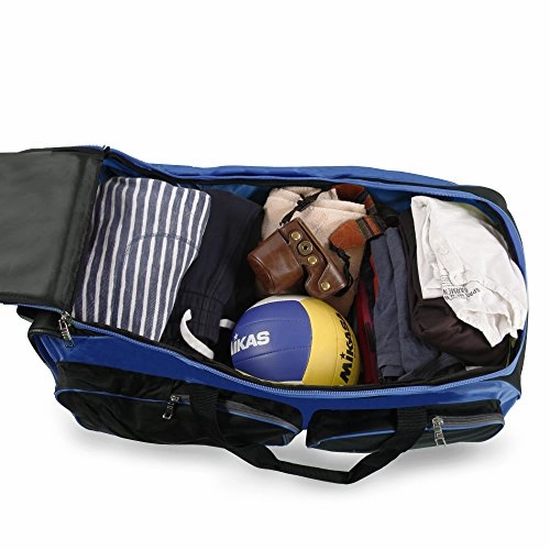 Fila FL-LUD-532-BL 32-inch Lightweight Rolling Duffel, Blue