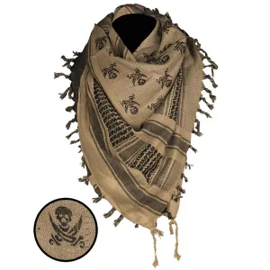Select For Authentic Find Original Mil-Tec Shemagh Head Scarf Skull Coyote / Black Limited Time here, Cheap Items is free shipping now.
