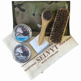 Discount 80% off Find Clearance Deluxe Military Boot Polishing Kit - Black & Brown Design Website on sale now, buy our Items cheapest price, it is your best choice, 100% quality.