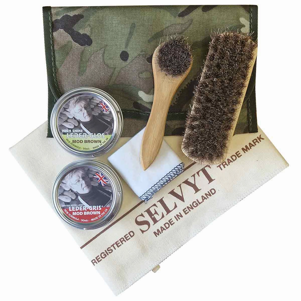 Choose our latest Deluxe Military Boot Polishing Kit - Black & Brown , here to provide you with a wide range of products.