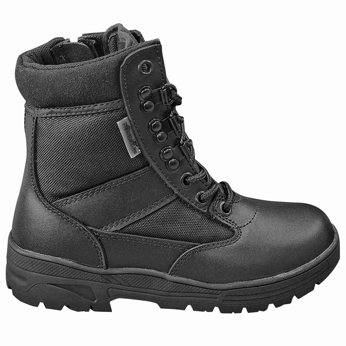 Our Kombat Kids Half Leather Patrol Boots Black store online, here will provide you newest Items reasonable price.