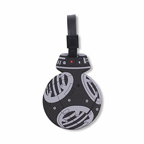 Finex Set of 4 - Star Wars: The Last Jedi Travel Silicone Luggage Tags Bag Tag Adjustable Strap