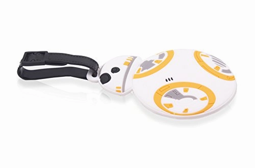 Finex Set of 4 - Star Wars: The Last Jedi Travel Silicone Luggage Tags Bag Tag Adjustable Strap