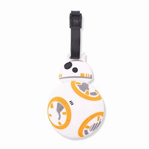 Finex Set of 4 - Star Wars: The Last Jedi Travel Silicone Luggage Tags Bag Tag Adjustable Strap