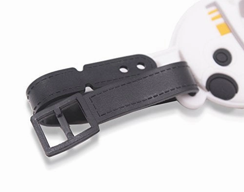 Finex Set of 4 - Star Wars: The Last Jedi Travel Silicone Luggage Tags Bag Tag Adjustable Strap