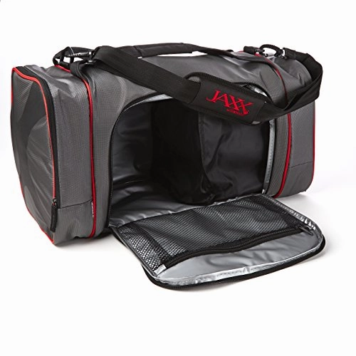 Fit & Fresh Dual Jaxx Fitpak Duffel With Portion Control Container Set, Reusable Ice Pack, And