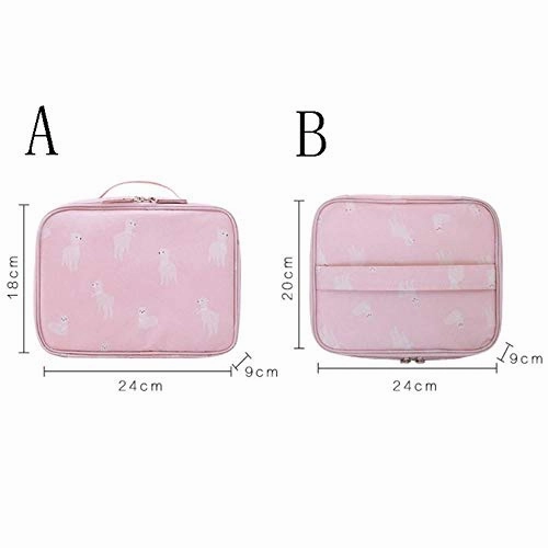 Flamingo Female Cosmetic Bag Organizer Toiletry Kits Necessity Travel Big capacity Waterproof