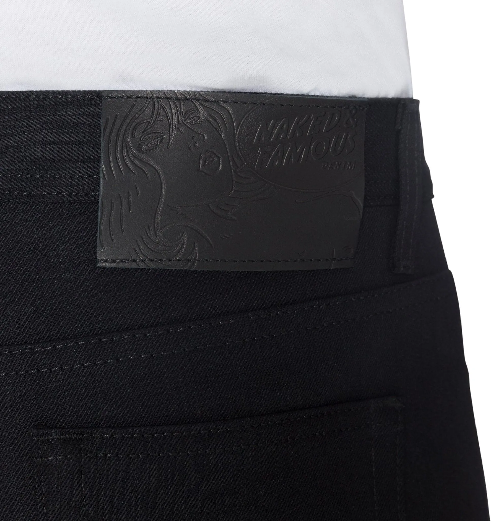 Wide Selection For Weird Guy Jeans - Solid Black Selvedge - Men's|-|Jeans Weird Guy - Solid Black Selvedge - Homme of new styles here have great discount for all the Items clear.