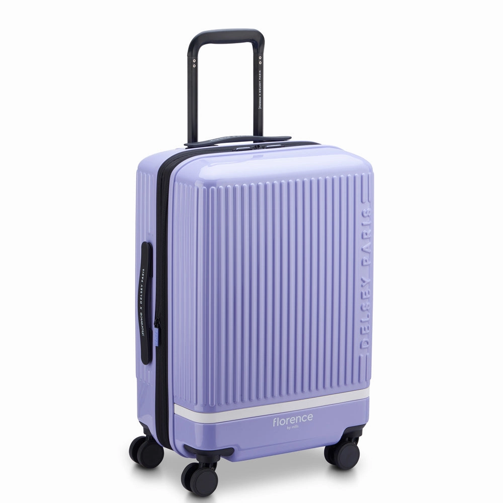 florence by mills x DELSEY PARIS Spin Me Away Expandable 20" Carry-On Spinner Upright