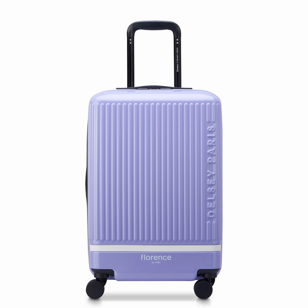 florence by mills x DELSEY PARIS Spin Me Away Expandable 20" Carry-On Spinner Upright