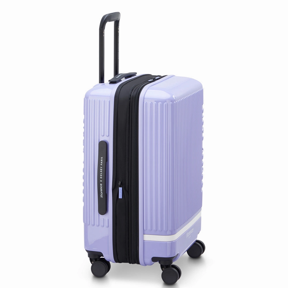 florence by mills x DELSEY PARIS Spin Me Away Expandable 20" Carry-On Spinner Upright
