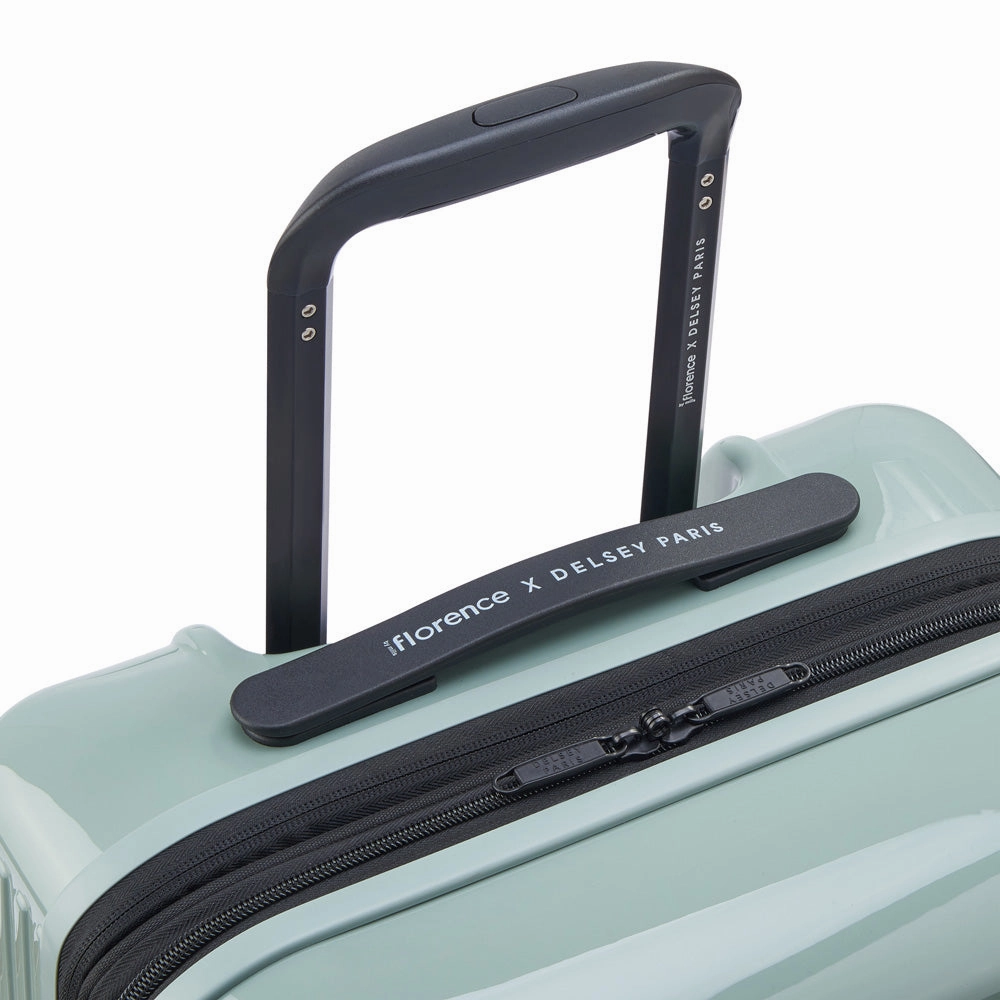 florence by mills x DELSEY PARIS Spin Me Away Expandable 20" Carry-On Spinner Upright