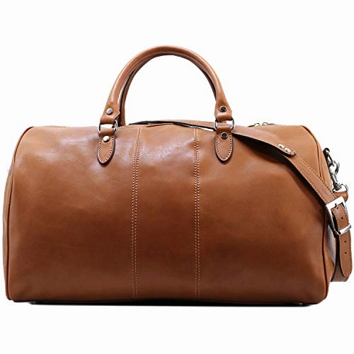 Floto Venezia Duffle Bag Travel Bag Luggage version 2.0 (Chestnut Brown)