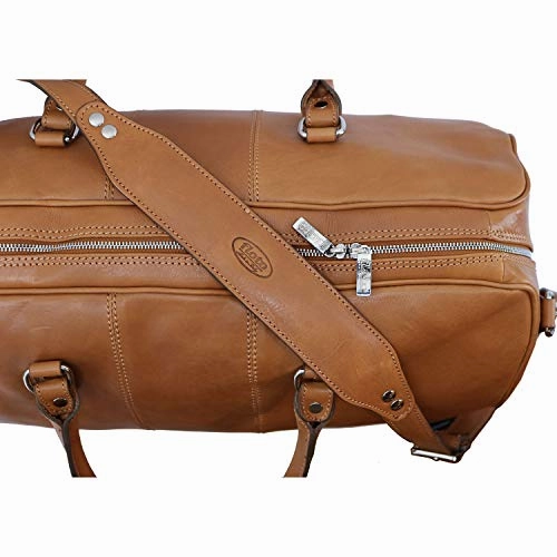 Floto Venezia Duffle Bag Travel Bag Luggage version 2.0 (Chestnut Brown)