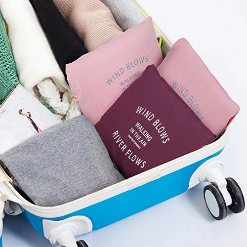 For Spirit Airlines Foldable Travel Duffel Bag Tote Carry on Luggage Sport Duffle Weekender Overnight for Women and Girls (3112 Wine Red)