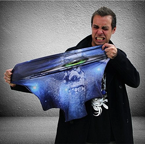 For U Designs 18-22 Inch Small Blue Luxury Spandex Luggage Cover Suitcase Protective Cover For Boys