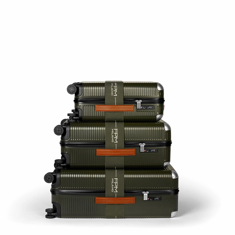 FPM Milano Bank Zip Deluxe Trunk On Wheels, Large 76 Check In
