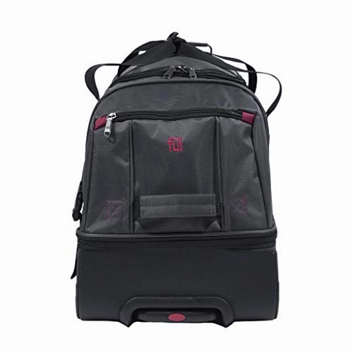 Ful Tour Manager Deluxe 30in Rolling Duffel Bag, Grey