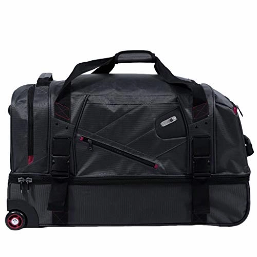 Ful Tour Manager Deluxe 30in Rolling Duffel Bag, Grey