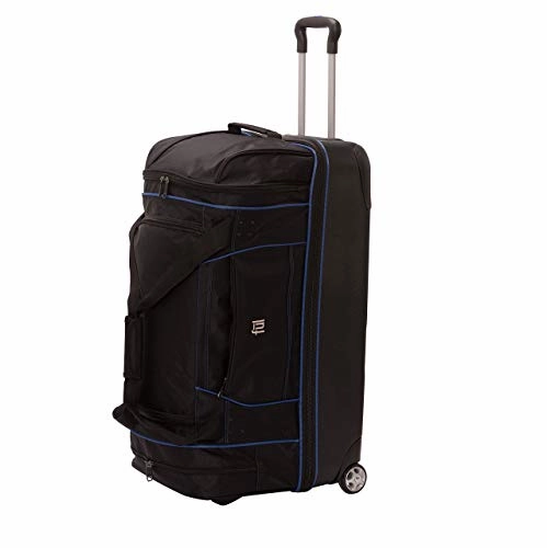 ful Workhorse 30-Inch Rolling Duffel Bag (Black And Blue)