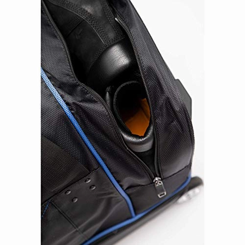 ful Workhorse 30-Inch Rolling Duffel Bag (Black And Blue)