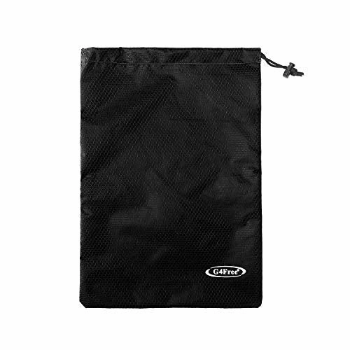G4Free Travel Packing Cubes, Luggage Organizers 6pcs Set(Black)