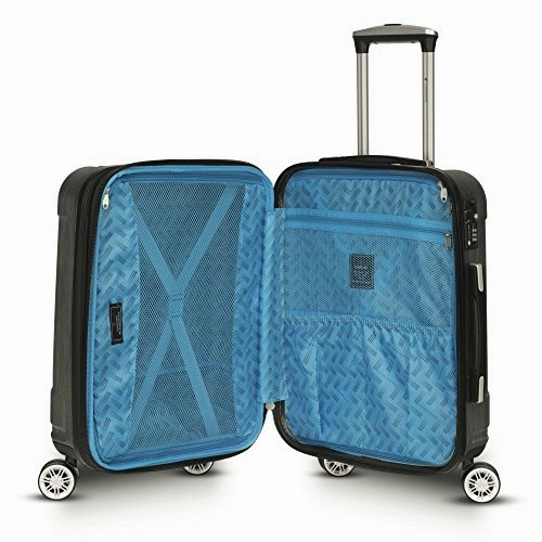 Gabbiano Provence 20" Expandable Carry-On Hardside Spinner Luggage (Golden)