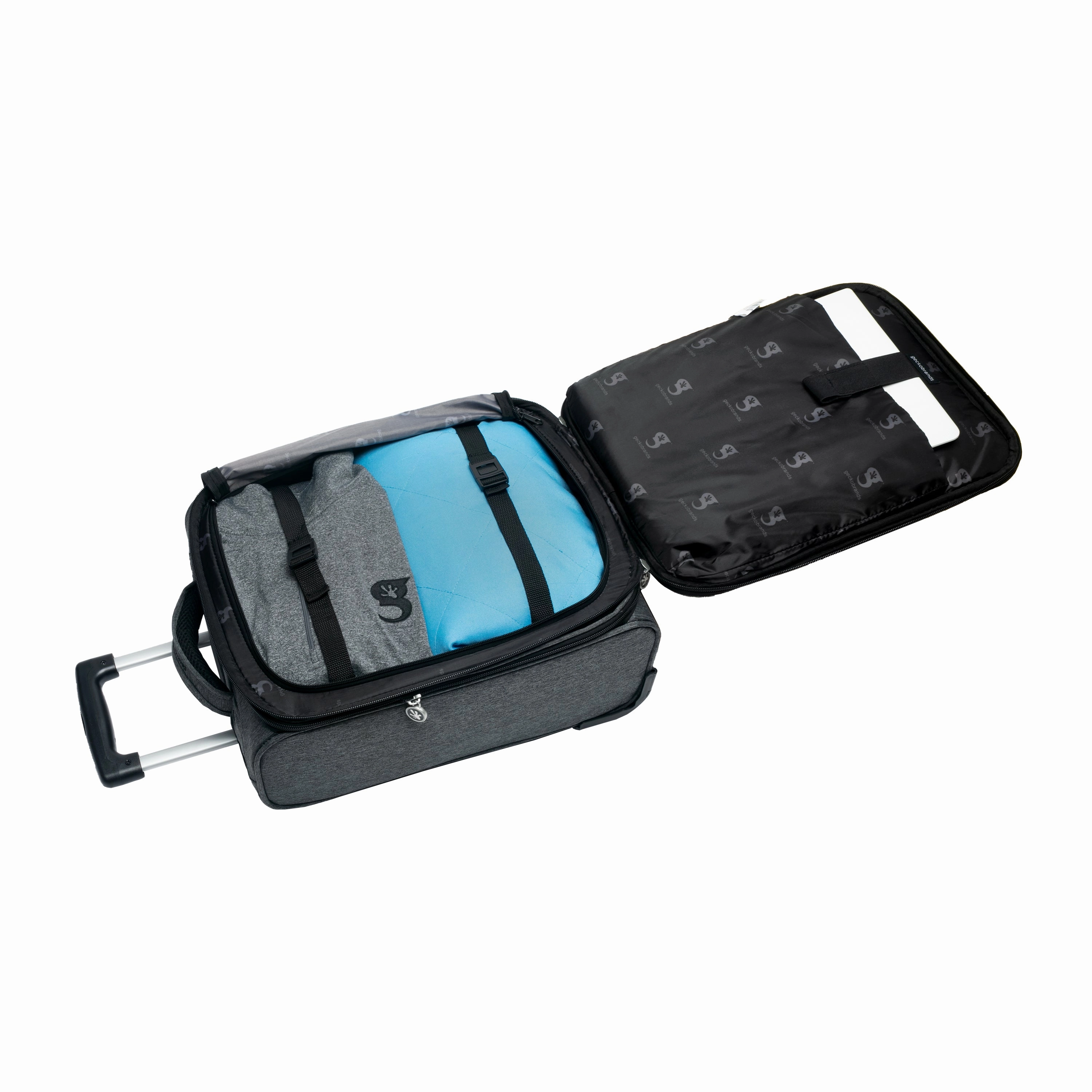 Geckobrands 17" Optivate X 2 Wheel Softside Underseater Luggage