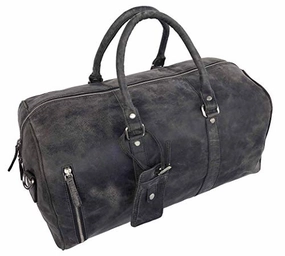 Genuine Leather Duffel Bag | Travel Overnight Weekend Leather Bag | Sports Gym Duffel Bag for Men