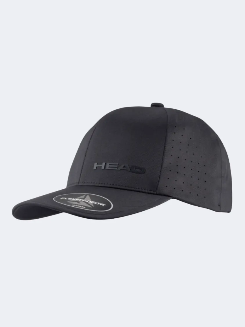 2025 Top Selling- Get Online Head Delta Flexfit Unisex Tennis Cap Black ,Wholesale Price with best service and competitive price, 74% off.