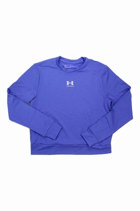 Get 2025 Authentic Get 2025 latest style Under Armour Womens Rival Terry Crew Top At Best Price buy more discount here now.