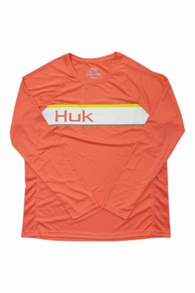 Attractive Designs For Get Online Huk Womens Band Pursuit LS Top Store Online,2025 New Style , visit our website to rich your wardrobe with these products.