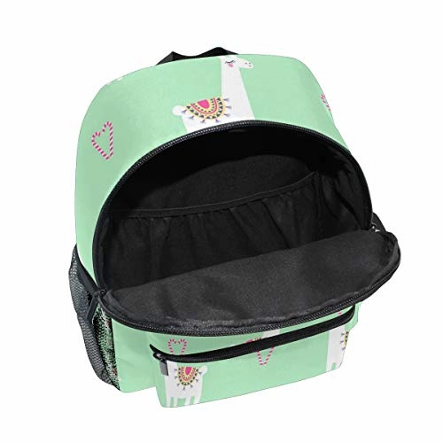 GIOVANIOR Llama Alpaca Love Lightweight Travel School Backpack for Boys Girls Kids