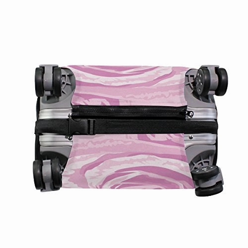 GIOVANIOR Pink Roses Luggage Cover Suitcase Protector Carry On Covers