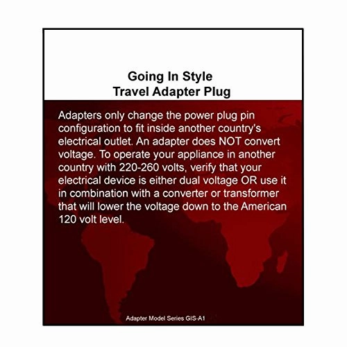 Going In Style Korea (North And South) Grounded Adapter Plug Kit - Gua And Gub