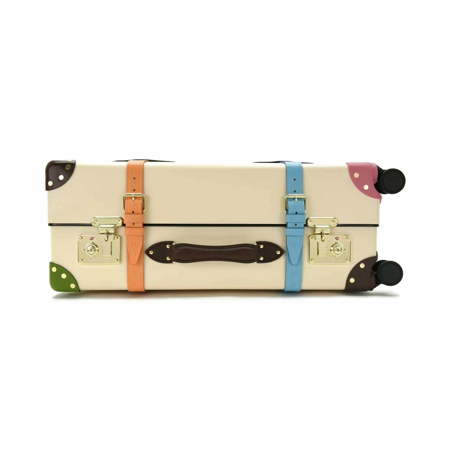 Golf Le Fleur  Large Check-In - 4 Wheels | Ivory/Multi/Gold