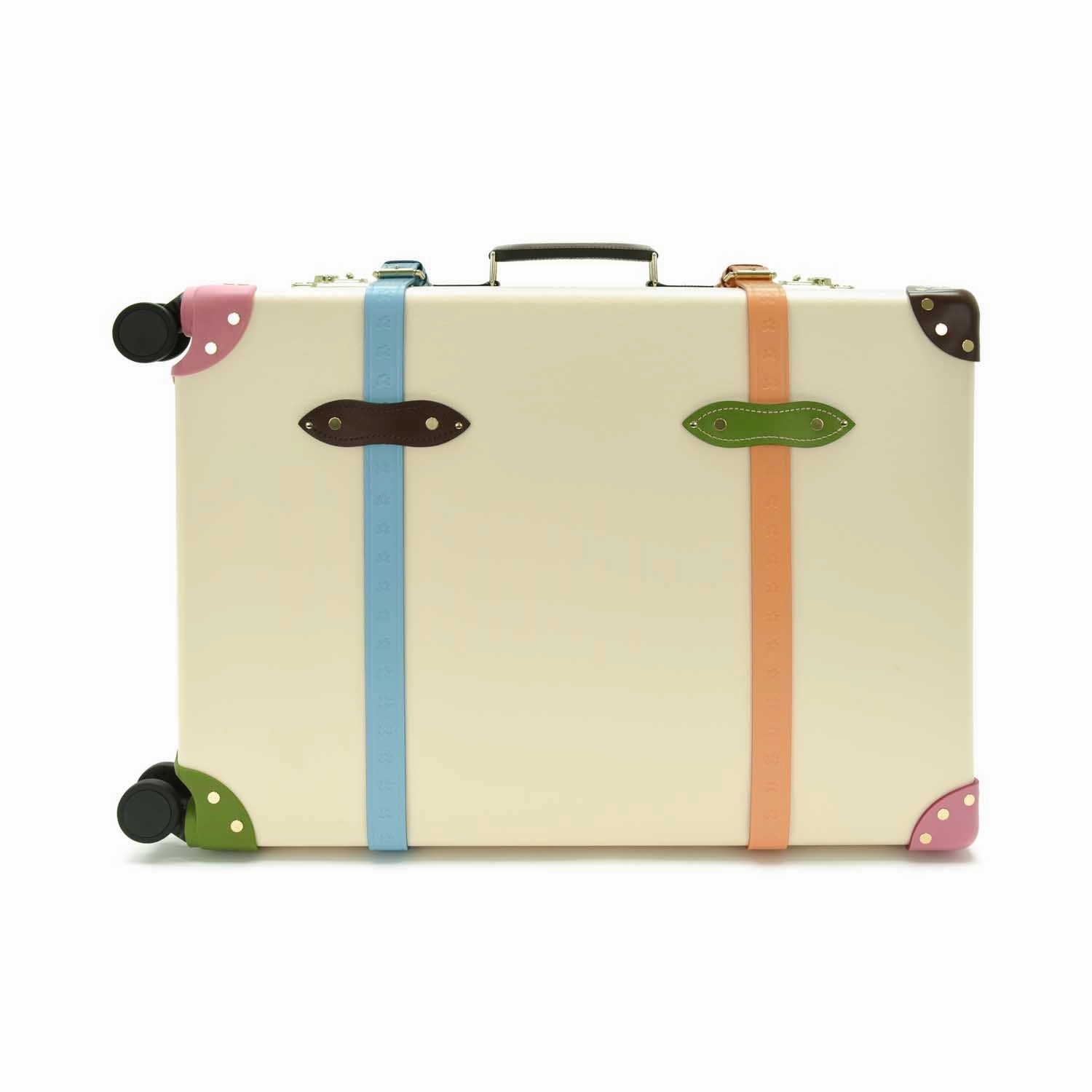 Golf Le Fleur  Large Check-In - 4 Wheels | Ivory/Multi/Gold