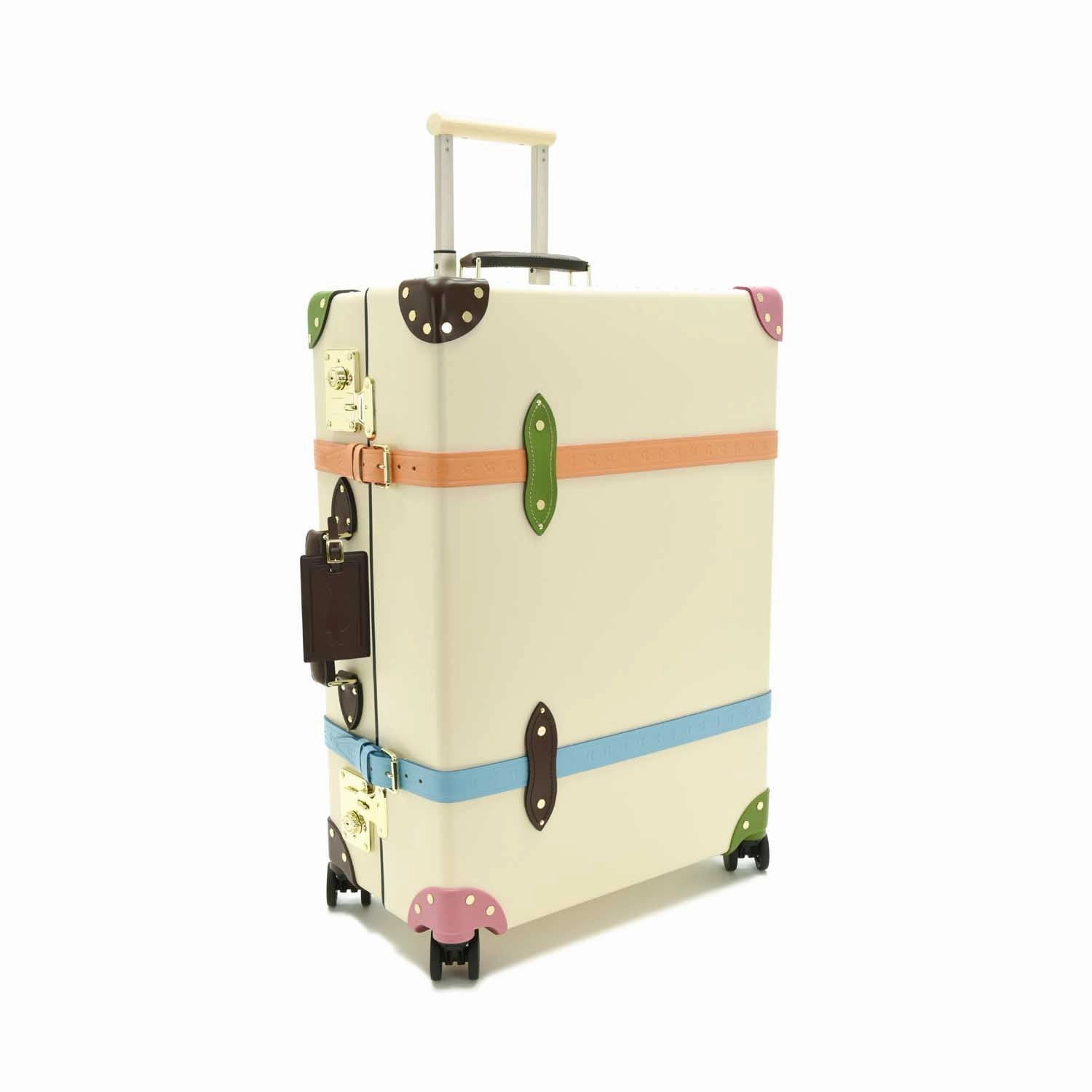 Golf Le Fleur  Large Check-In - 4 Wheels | Ivory/Multi/Gold
