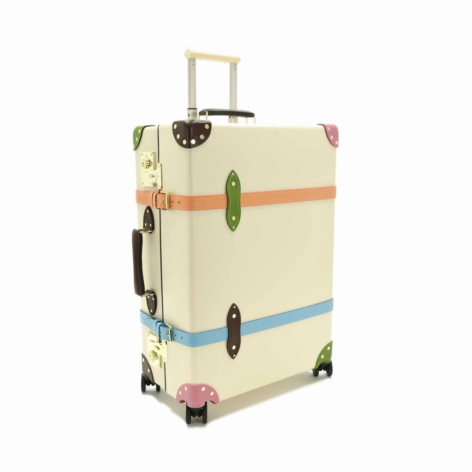 Golf Le Fleur  Large Check-In - 4 Wheels | Ivory/Multi/Gold