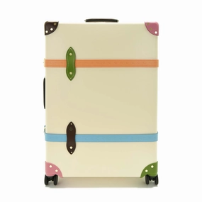 Golf Le Fleur  Large Check-In - 4 Wheels | Ivory/Multi/Gold
