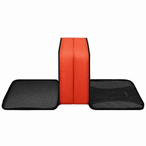 Gonex Large Packing Cubes, Double Sided Luggage Travel Organizer 3 pcs Orange